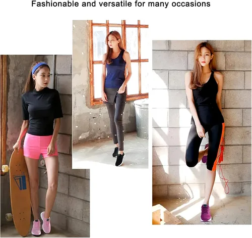 Vista 6 de AIRAVATA Air Cushion - Tenis de correr para mujer, transpirables, cómodos, antideslizantes, resistentes al desgaste
