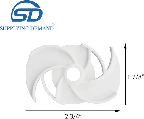 Vista 2 de Supplying Demand 8193768 8268296 Reemplazo del brazo de lavado superior del lavaplatos con remache de montaje