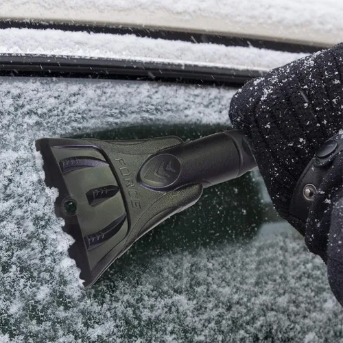 Vista 5 de Mallory Force 518RFB Cepillo de nieve de 17 pulgadas con raspador de hielo para automóvil, individual