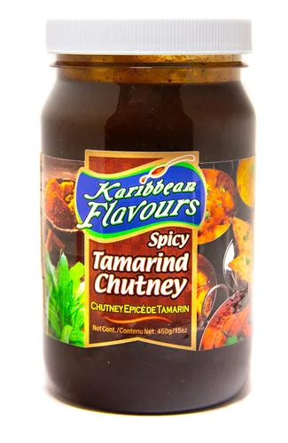 Vista 9 de Chutney de mango de las Indias Occidentales de 12 onzas Perfecto con platos de curry, salsa de inmersión para samosas, acra, alitas de pollo