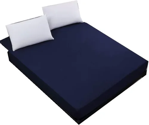 Vista 9 de Protector de colchón impermeable para cama transpirable con bolsillo profundo de hasta 12.0 in (negro, doble)