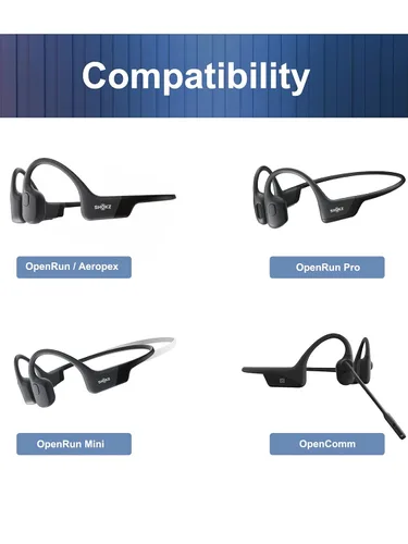 Vista 2 de Adaptador USB C a magnético para cargador de auriculares Aftershokz, compatible con Shokz Aeropex, OpenRun, OpenRun Pro, OpenRun mini, OpenComm