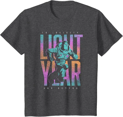 Vista 26 de Disney Pixar Lightyear Buzz Lightyear To Infinity And Beyond Camiseta, Negro
