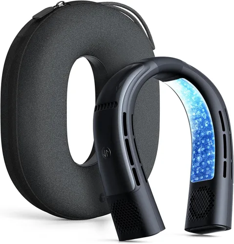 Vista 8 de TORRAS COOLiFY - Ventilador de cuello 2S, 3 modelos, duración de batería extendida de 3-28 horas, ventiladores de cuello que soplan aire frío, aire