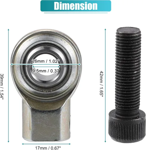Vista 6 de X AUTOHAUX Kit de repuesto de varilla de embrague para Ford F150 F250 F350 F450 F550 1987-1998 1999-2010 Bronco Kit de reparación de bujes