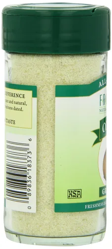 Vista 5 de Simply Organic Frontier Natural Products Cebolla, gránulos blancos, 2.40 onzas