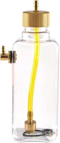 Vista 6 de ZYHOBBY Plástico transparente de la botella 260ML del tanque de combustible del gas RC para el avión de RC