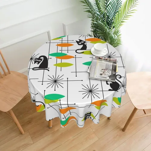 Vista 38 de Mantel decorativo con patrón azteca, estilo nativo étnico, bohemio, geométrico, verde, para cocina, banquete de fiesta y vacaciones, color negro