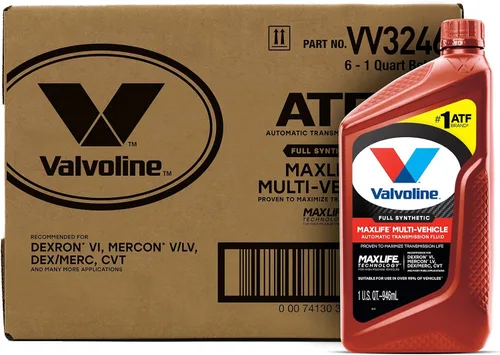 Vista 10 de Valvoline MaxLife ATF, líquido de transmisión automática totalmente sintético para varios vehículos, 1 galón