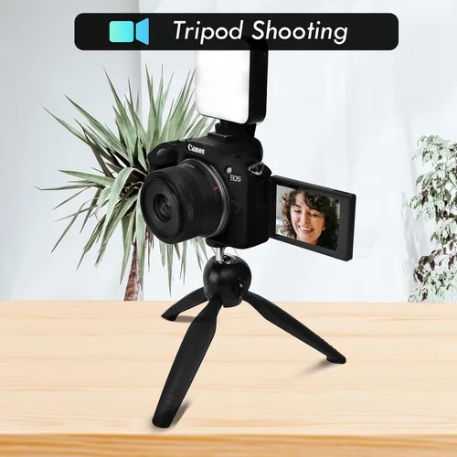 Vista 6 de Rieibi EOSR50 EOS R50 Estuche, Estuche Protector de Silicona Suave para Cámara Vlogging Canon EOS R50 EOSR50, Estuche de Cámara Ligero EOS R50