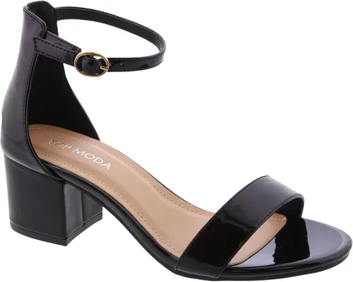 Vista 8 de TOP Moda Darcie-1 Sandalias de Tacón Alto Elegantes con Correa al Tobillo, Suela Antideslizante, Para Bodas, Fiestas, Graduación, Ropa de Noche