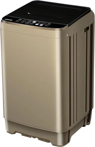 Vista 8 de Lavadora completamente automática con pantalla LED, 10 programas y 8 selecciones de niveles de agua, lavadora de lavandería compacta portátil