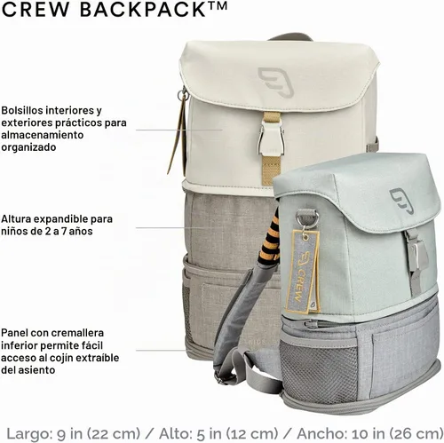 Vista 5 de Stokke JetKids - Paquete de viaje, azul ártico