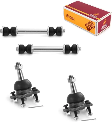 Vista 245 de Metrix Premium Chassis Parts - Juego de 4 piezas de articulación de rótula superior y barra estabilizadora delantera para Ford Ranger RWD 1998-2011