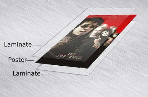 Vista 5 de The Lost Boys - Póster de película (estilo regular) (tamaño: 24" x 36") (póster laminado y gancho negro)