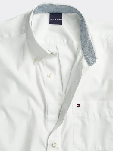 Vista 3 de Tommy Hilfiger Men's Adaptive Magnetic Long Sleeve Button Down Shirt in Classic Fit