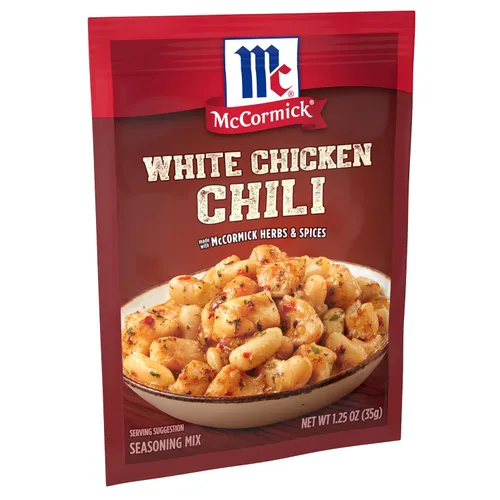 Vista 2 de McCormick Mezcla de condimentos de chile de pollo blanco, 1.25 onzas (paquete de 12)