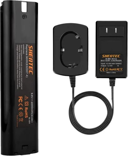 Vista 8 de Shentec Paquete de 2 baterías mejoradas de 9.6V 4.0Ah compatibles