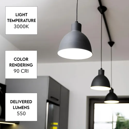 Vista 5 de Tech Lighting Módulo de repuesto LED Bi-Pin - Guías laterales de alineación de fácil instalación, 3000K, 550 lúmenes, regulable, clasificación