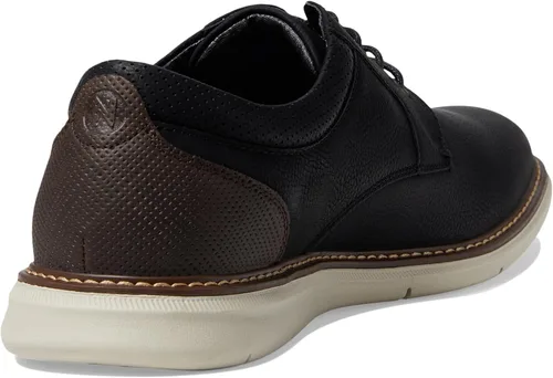 Vista 5 de Nunn Bush para hombre, Oxford Chase con punta simple Negro