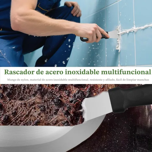 Vista 4 de 15 piezas de cepillo de limpieza para grietas, herramientas de cepillo de cerdas duras, cepillo multifuncional para lechada para el hogar, baño