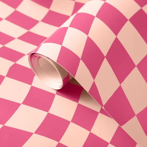 Vista 2 de Dunzoom Papel tapiz a cuadros de despegar y pegar de 15.75''x118'' pulgadas, estético, extraíble, papel de contacto, papel tapiz preppy, decoración