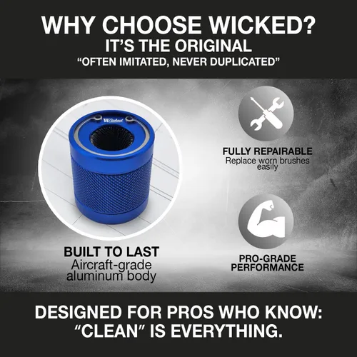 Vista 5 de WICKED Limpiador de tuberías de cobre de 1 pulgada, el servicio extremo original totalmente reparable, herramienta profesional de fontanero
