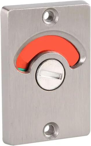 Vista 5 de ViaGasaFamido Indicador de bloqueo, indicador verde y rojo muestra si la habitación está ocupada de acero inoxidable baño público baño baño baño