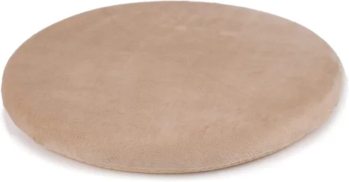 Vista 6 de Sigmat Cojín redondo de 13 pulgadas, cojín de espuma viscoelástica para silla pequeña, color negro