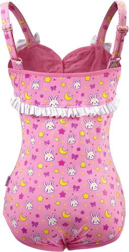 Vista 7 de Littleforbig Mameluco de algodón para pijama - Usagi Moon