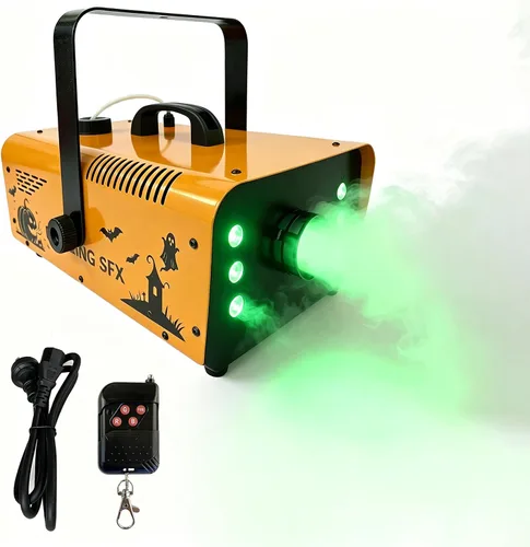 Vista 10 de Máquina de niebla de 1500 W para interiores y exteriores, máquina de humo