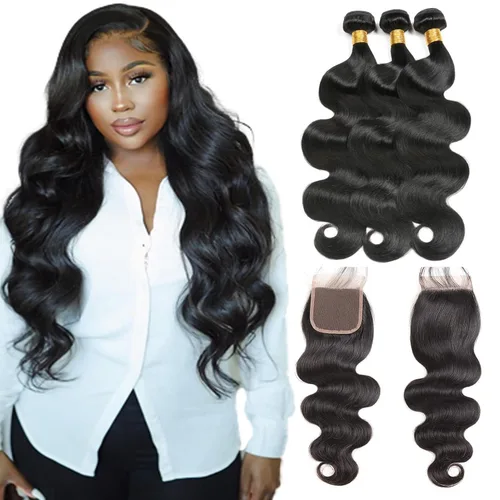 Vista 12 de Extensiones de cabello humano ondulado rubio 613 de 12 pulgadas, 100% sin procesar, grado 14A, cabello humano virgen brasileño sin procesar, 1