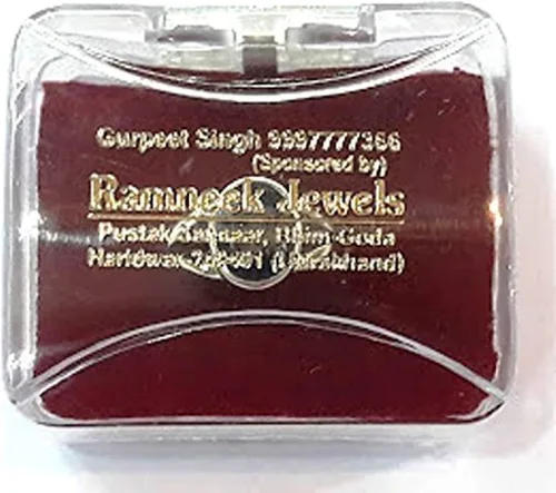 Vista 5 de Divya Shakti 6.25-6.50 quilates Anillo ajustable de plata con piedras preciosas hesonita para hombres y mujeres