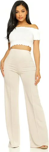 Vista 2 de Cemi Ceri - Pantalones de vestir de cintura alta para mujer