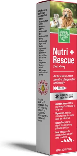 Vista 9 de Small Pet Select Nutri-Rescue (nutrición rápida para mantener el tracto gastrointestinal en movimiento) (8 onzas líquidas)