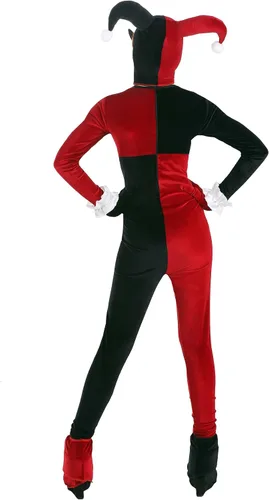 Vista 4 de Disfraz de Harley Quinn para niños