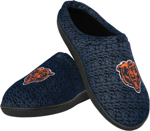Vista 70 de FOCO NFL - Pantuflas para hombre con suela Cupsole tejidas en poliéster