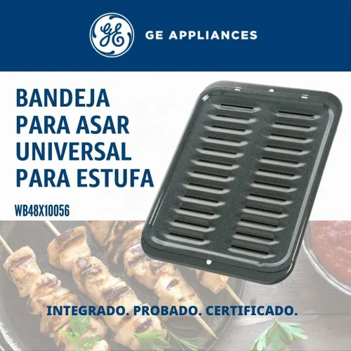 Vista 4 de Sartén universal para asar con estante para horno, sartén antiadherente, 2 piezas de acero al carbono recubierto de porcelana negra, apto