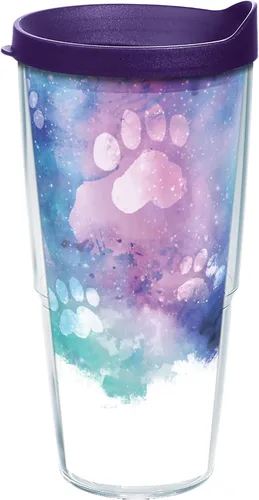 Vista 17 de Tervis PAW imprime vaso aislado, 24 oz, claro - Tritan