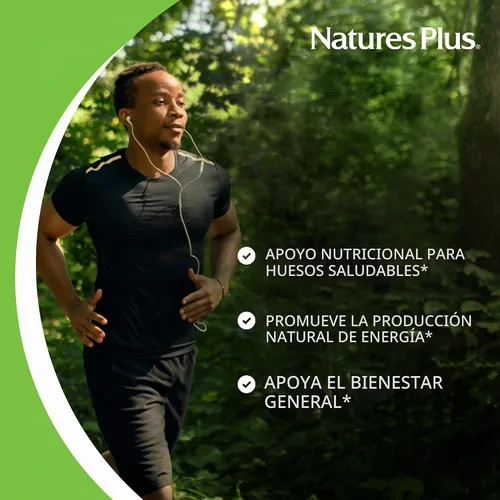 Vista 4 de NaturesPlus Cal/Mag/VIT D3 con vitamina K2-60 tabletas masticables – Sabor a chocolate – Calcio, magnesio, vitamina D3 y K2 Suplemento de apoyo