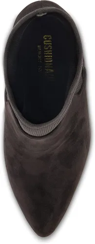 Vista 5 de CUSHIONAIRE Botines de vestir elásticos Ginebra para mujer con acolchado de espuma viscoelástica, anchos disponibles, Negro