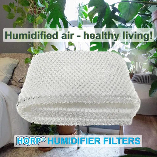 Vista 8 de HQRP Filtro de mecha humidificador compatible con Kenmore 14906 EF1 EF-1, Emerson MoistAir MAF1 MAF-1 estilo consola, humidificadores de aire