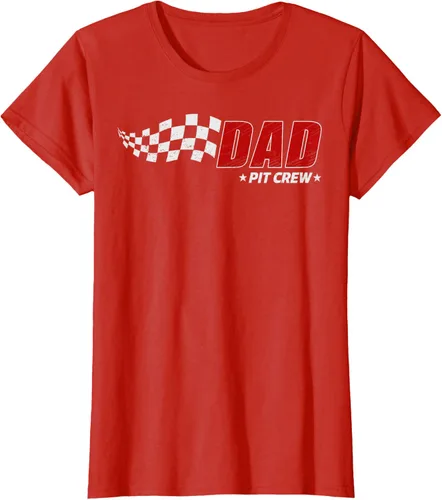 Vista 81 de Dad Pit Crew Race Car Birthday Family Matching Pit Crew Camiseta Pit Crew