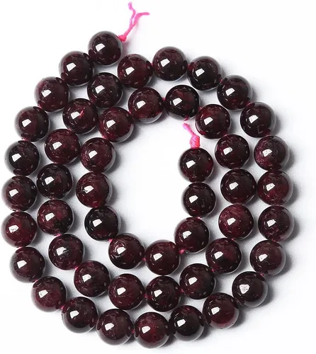 Vista 17 de 45 Cuentas de Piedra Natural de 5⁄16 Pulgadas (8 mm) con Cuentas de Amazonita Azul para Hacer Joyería AAA Redondas Cuentas Sueltas Piedras