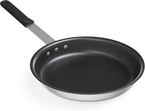 Vista 11 de Sweetcrispy Sartén antiadherente de 8 pulgadas, sartén de aluminio de calibre pesado con base y mango de acero inoxidable, sartén antiadherente