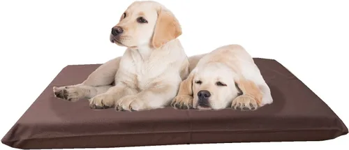 Vista 8 de Cama para perros de espuma viscoelástica con infusión de gel de alta densidad con funda externa duradera impermeable para todo tipo de clima