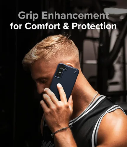 Vista 6 de Ringke Onyx - Funda compatible con Samsung Galaxy S22 Plus 5G (2022), resistente a los golpes, antideslizante, TPU delgada funda delgada para marino