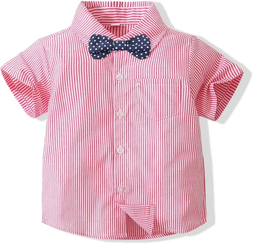 Vista 3 de YUN HAO Conjunto de ropa de 3 piezas para bebés y niños pequeños