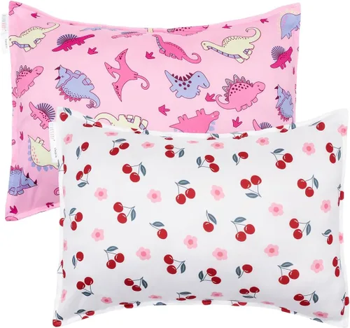 Vista 12 de ALVA BABY - Fundas de almohada de algodón para niños pequeños de 13 x 18 pulgadas o 12 x 16 pulgadas