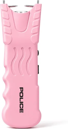Vista 4 de POLICE Pistola paralizante para autodefensa 916 – Recargable de alto voltaje con linterna LED, compacta y resistente, seguridad personal